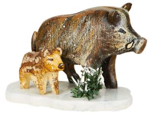 Hubrig Winterkind Miniatur Wildschweine Neuheit 2014