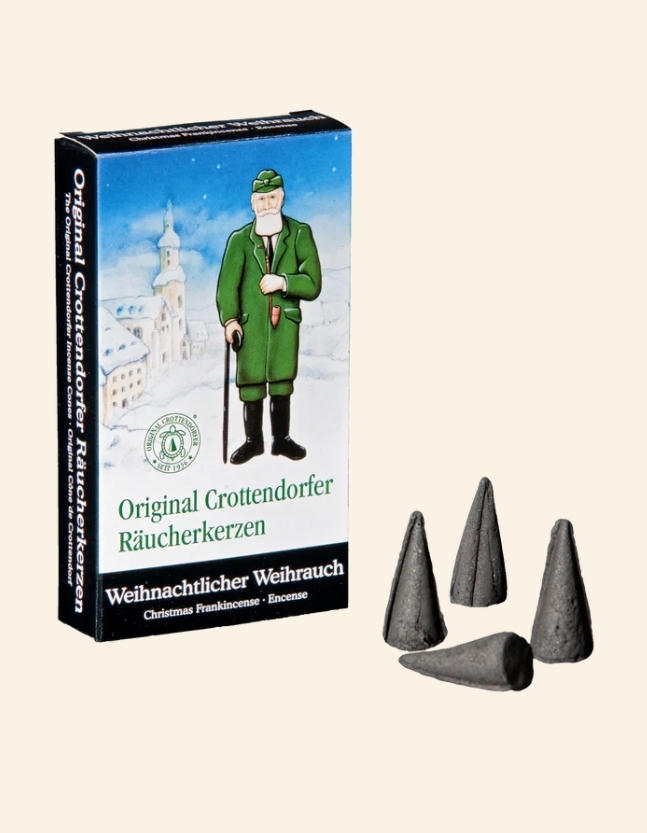 Original Crottendorfer Räucherkerzen - Weihnachtlicher Weihrauch